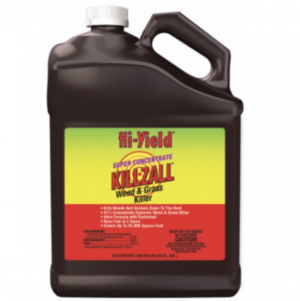 Hi-Yield Super Concentrate Killzall Weed & Grass Killer 1G  Refill
