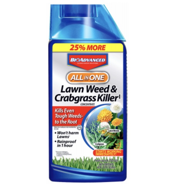 BioAdvanced All-in-One Weed & Crabgrass Killer 24oz 