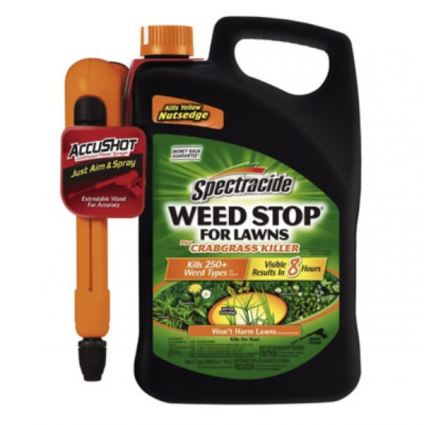Spectracide Weed Stop For Lawns Plus Crabgrass Killer with AccuShot 1.33 Gal