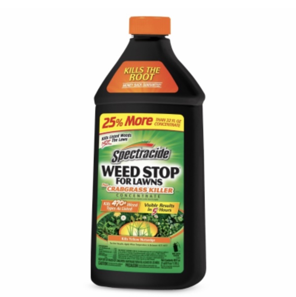 Spectracide Weed Stop For Lawns Plus Crabgrass Killer Concentrate 40 oz