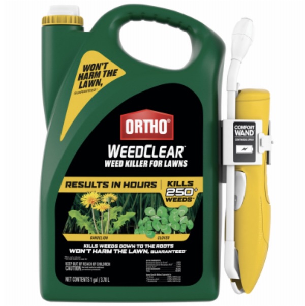 Ortho WeedClear Lawn Weed Killer with Comfort Wand 1G