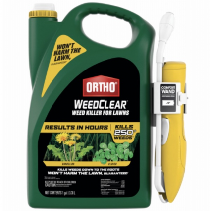 Ortho WeedClear Lawn Weed Killer with Comfort Wand 1G