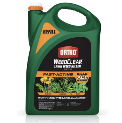 Ortho North Lawn Weed Killer RTU Refill with Comfort Wand, 1.33 Gal