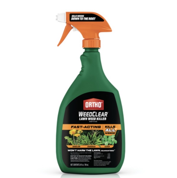 Ortho North Lawn Weed Killer RTU Refill with Comfort Wand, 1.33 Gal