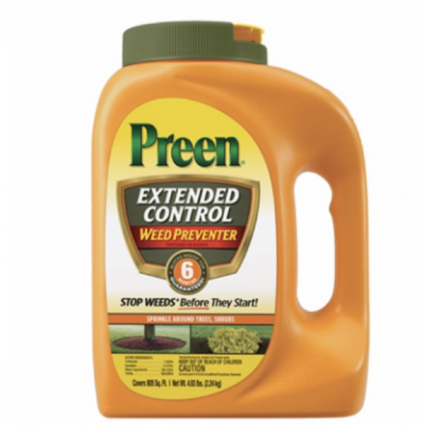 Preen Extended Control Weed Preventer 4.9 lb