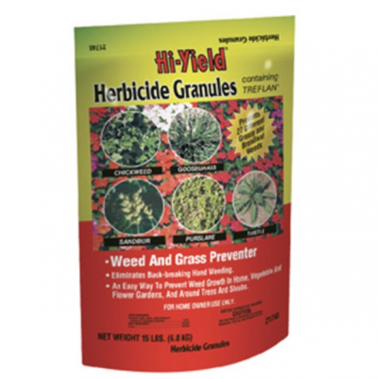 Hi-Yield Weed and Grass Preventer Granules 15 lb