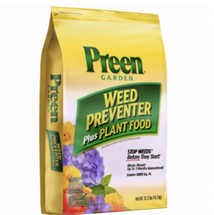 Preen Garden Weed Preventer &  Plant Food 31.3 lb