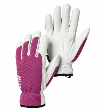 Kobolt Fuschia Goatskin Leather Garden Glove (9)