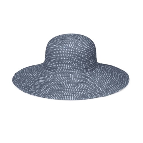 Wallaroo Scrunchie Hat in Slate & Blue