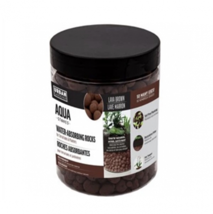 Lava Brown Aqua Stones - Water Absorbing Rocks 