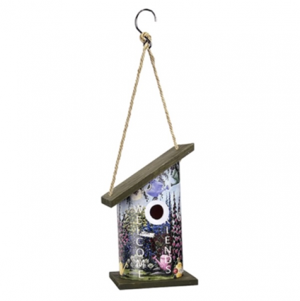 Welcome Friends Birdhouse 