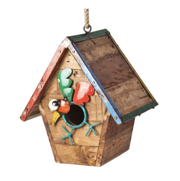 Walk the Line Birdhouse