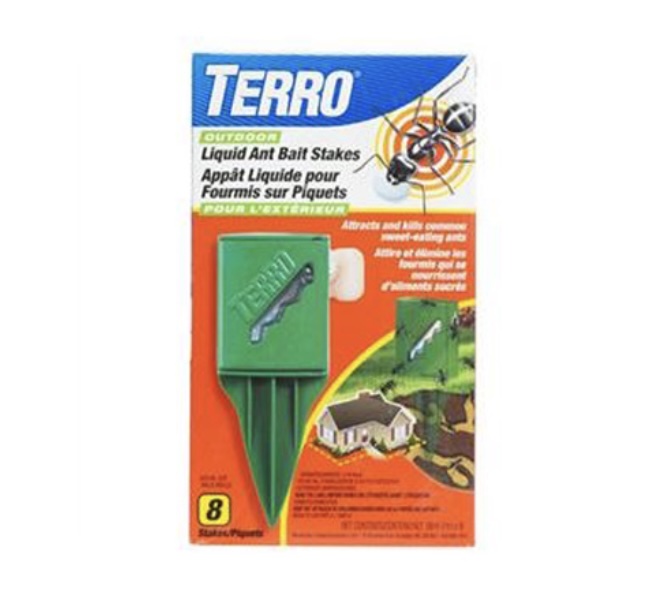 Terro Outdoor Liquid Ant Bait Stakes 8 Pack