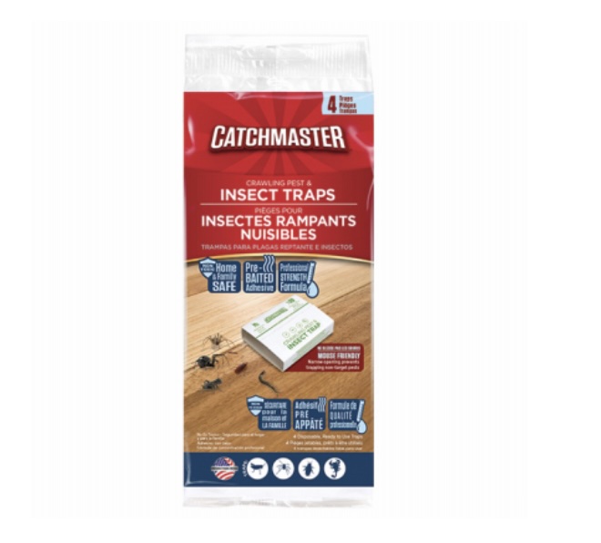 Catchmaster Crawling Pest Glue Traps 4-Pack
