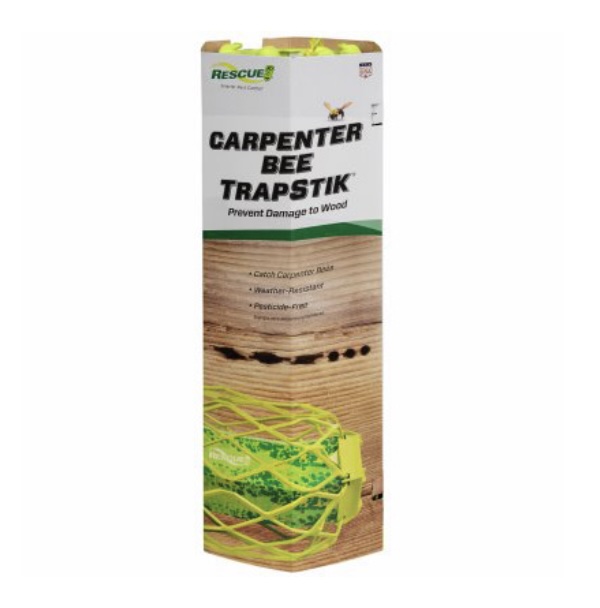 RESCUE!® Carpenter Bee TrapStik with Bird Guard  Odor-Free Trap