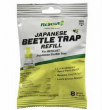 RESCUE! Japanese Beetle Trap Refill  8 Week Supply