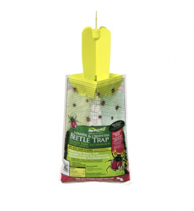 RESCUE! Japanese & Oriental Beetle Trap  One Season Reusable Trap