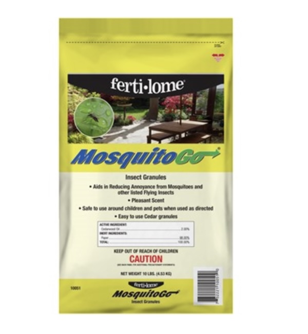 Ferti-lome MosquitoGo Insect Granules  10 lb