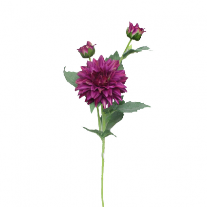 SPRAY, 24" FUCHISA DAHLIA