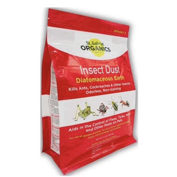St. Gabriel Organics® Insect Dust Diatomaceous Earth 4 lb