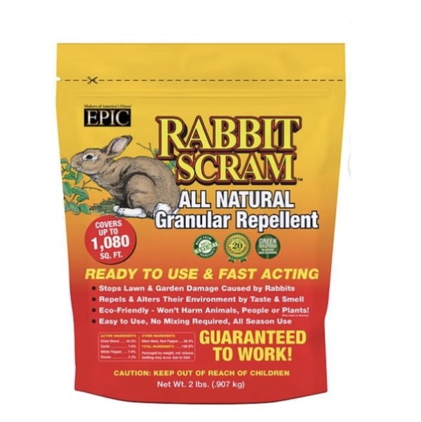 Enviro Rabbit Scram Natural Rabbit Repellent  2 lb Bag