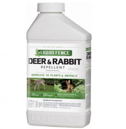 Liquid Fence Deer & Rabbit Repellent Concentrate  32 oz