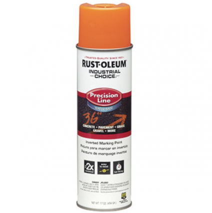 Rust-Oleum Industrial Choice Water-Based Marking Paint  White, 17 oz