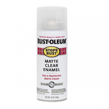 Rust-Oleum Industrial Choice Precision Line Marking Paint  Matte Clear Enamel , 12 oz