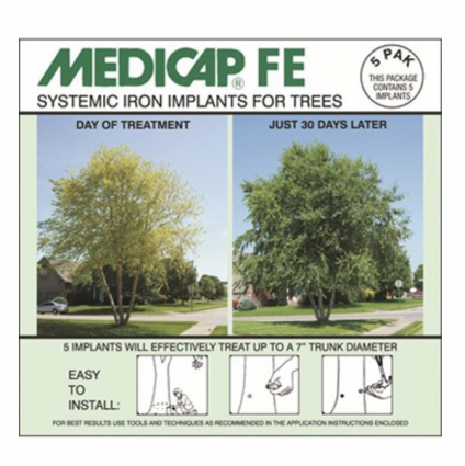Medicap FE Systemic Iron Implants for Trees (5-Pack)