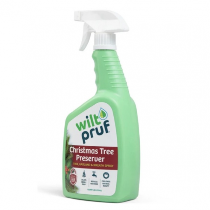 Wilt-Pruf Christmas Tree Preserver, Ready-to-Use Trigger Sprayer, 1 Quart (32 oz)