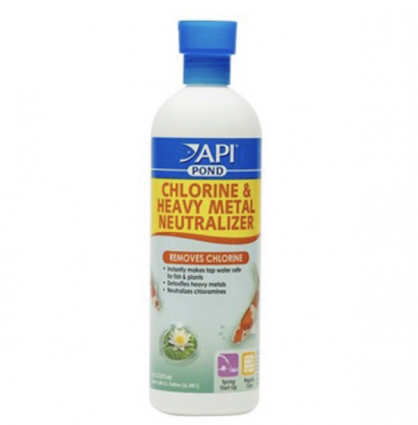 API Pond Chlorine & Heavy Metal Neutralizer (16 oz)