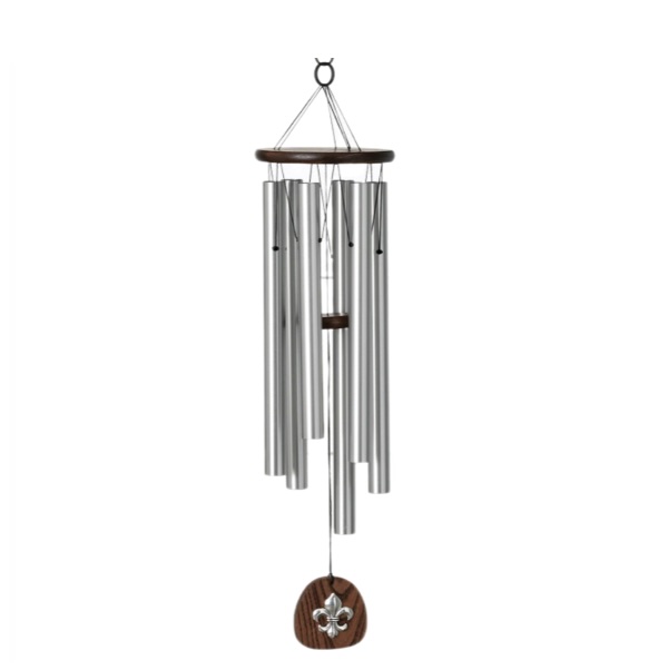 Fleur de Lis Wind Chime 31"