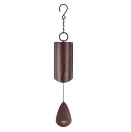 Small Burgundy Wind Bell 4"