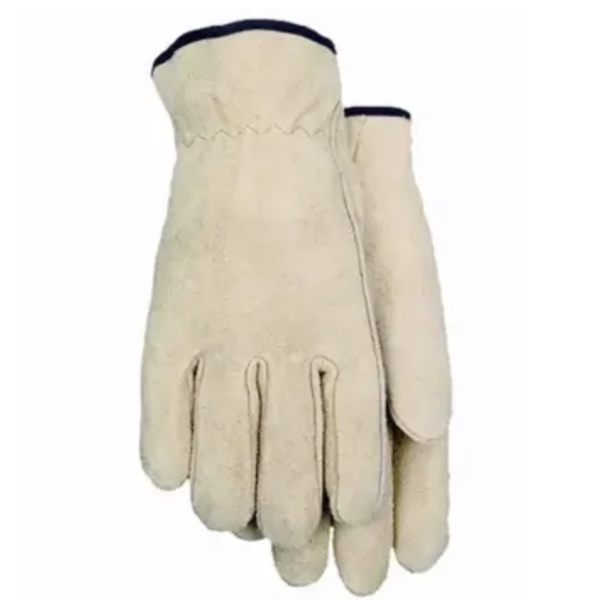 Brushed Suede Cowhide Gloves (M)