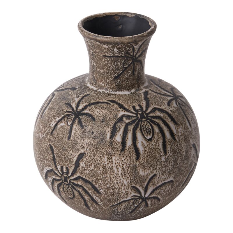 Creepy Crawler Vase  7.5" X 8.7"