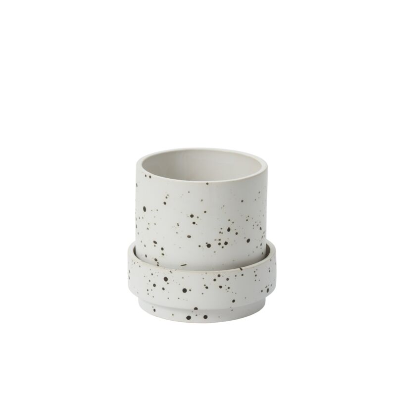 Claxton Pot with Saucer - Small