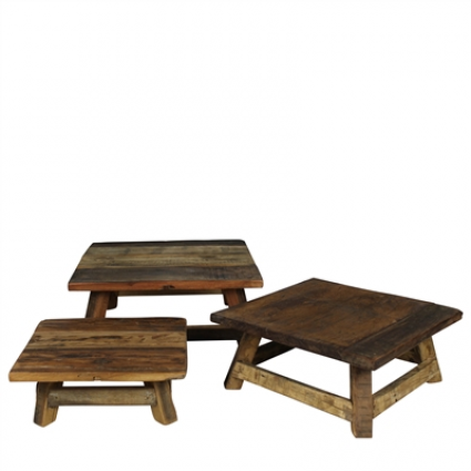 Laredo Wood Riser  Large