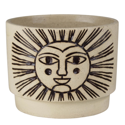 Sol Cachepot � 4.75" Ceramic 