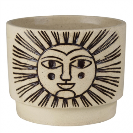Sol Cachepot � 4.75" Ceramic 