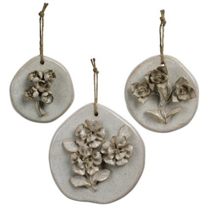 Floral Wall Hanging  6" (sold separately)