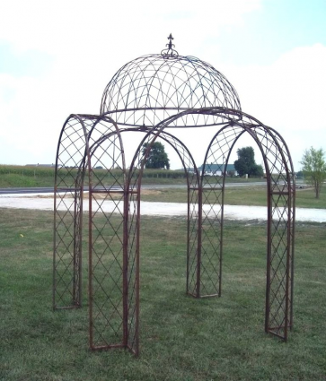 GAZEBO, 4 ARCH CLEAR COAT