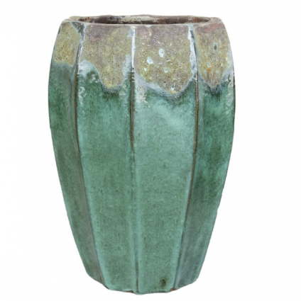 Maldives Atlantic Apple Green Planter 13"