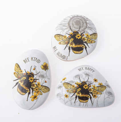 Bee Art Rocks (sold separately)