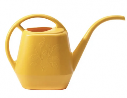 Aqua Rite Watering Can  Yellow  1/2 Gallon