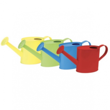 Metal Watering Can 1/4G  Red, Green, Blue, or Yellow 