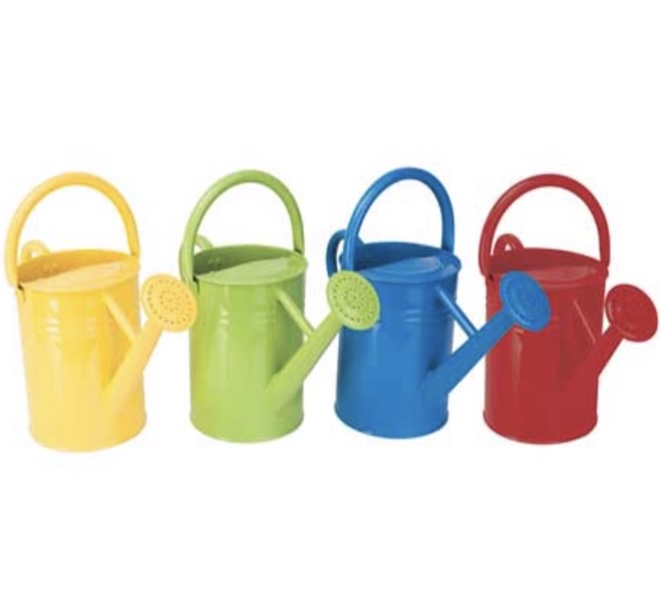 Brights Watering Can  Red, Yellow, Green, or Blue. 1 Gallon