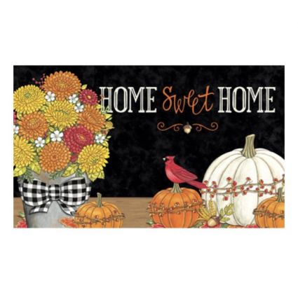 Vibrant Mums Doormat