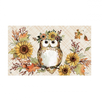 Autumn Owl Doormat