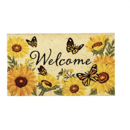 Butterfly Glow Doormat