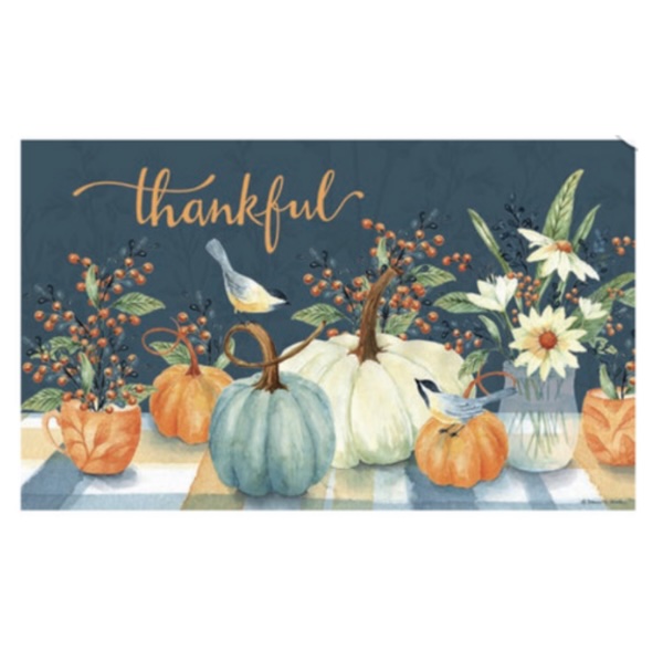 Thankful Harvest Door Mat